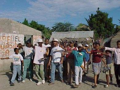 visite el web realizado por los/as nios/as del batey 6 de Barahona